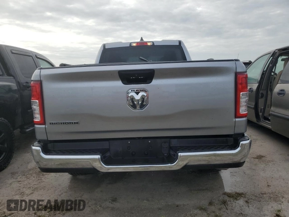 2023 Ram 1500 Big Horn with VIN 1C6RREBG3PN573970, listed as a Copart auction lot 76163154 with 4,318 mi miles and Non Repairable. Bid and sale history available at carsss.com. Image 6.