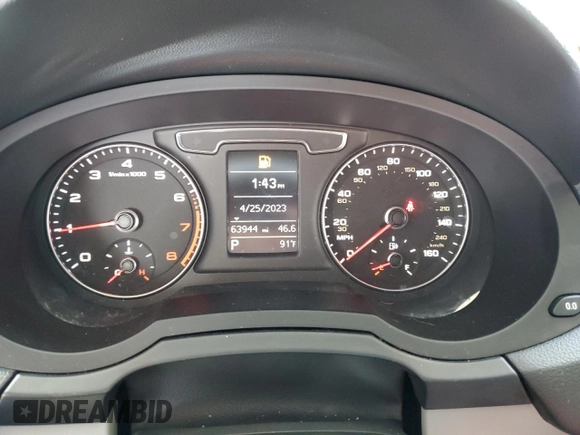 2018 Audi Q3 Premium with VIN WA1BCCFS8JR015511, listed as a Copart auction lot 49890643 with 63,944 mi miles. Bid and sale history available at carsss.com. Image 9.