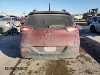 2017 Jeep Cherokee Sport with VIN 1C4PJMAB1HW529548, listed as a Copart auction lot 42513925 with 104,311 mi miles and Salvage title. Bid and sale history available at DreamBid. Image 6.