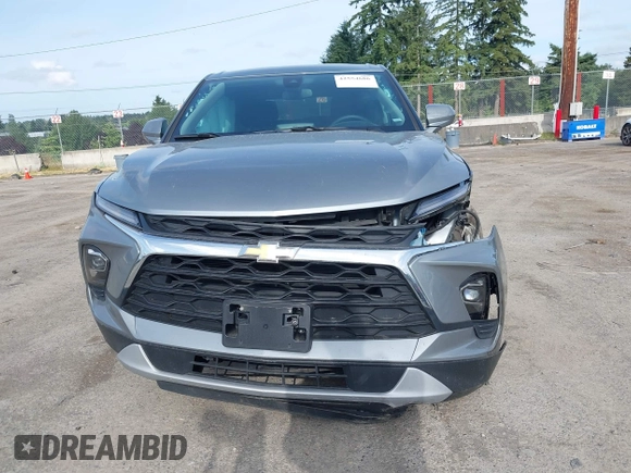2025 Chevrolet Blazer LT with VIN 3GNKBHR45SS134772, listed as a IAAI auction lot 42554686 with 15,688 mi miles and . Bid and sale history available at DreamBid. Image 12.