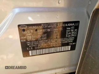 2019 Hyundai Santa Fe SEL with VIN 5NMS3CAD7KH025113, listed as a Copart auction lot 65915102 with 24,584 mi miles. Bid and sale history available at carsss.com. Image 10.