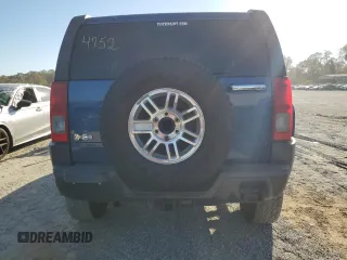 2006 Hummer H3 with VIN 5GTDN136468286608, listed as a Copart auction lot 76118354 with 247,067 mi miles and Salvage Title. Bid and sale history available at carsss.com. Image 6.