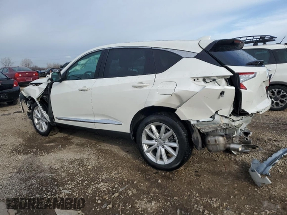 2019 Acura RDX with VIN 5J8TC1H34KL006542, listed as a Copart auction lot 87649885 with 33,956 mi miles and Salvage Title. Bid and sale history available at carsss.com. Image 2.