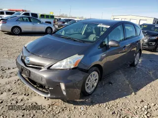 2012 Toyota Prius Two with VIN JTDZN3EU7C3044165, listed as a Copart auction lot 85372184 with 204,265 mi miles and Salvage Title. Bid and sale history available at DreamBid. Image 1.