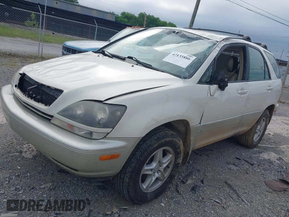 2000 Lexus RX 300 z VIN JT6HF10U2Y0159504, wystawiony jako IAAI lot #42135886 z przebiegiem 180 430 mil mil oraz . Historia ofert i sprzedaży dostępna na DreamBid. Obrazek 2.