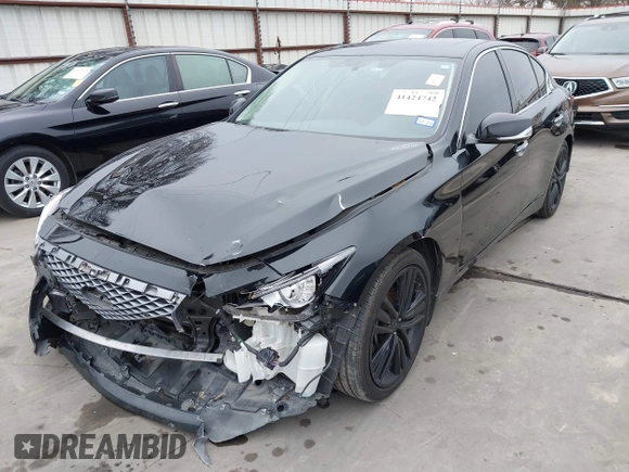 2022 Infiniti Q50 Luxe z VIN JN1EV7BPXNM311027, wystawiony jako IAAI lot #41424742 z przebiegiem 40 054 mil mil oraz . Historia ofert i sprzedaży dostępna na DreamBid. Obrazek 20.
