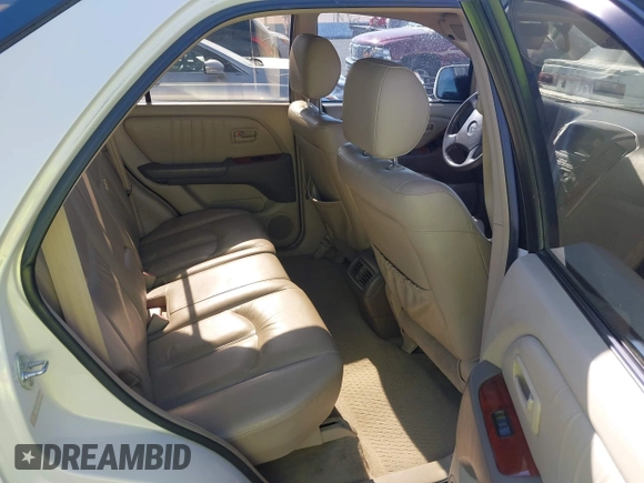 1999 Lexus RX 300 z VIN JT6GF10U2X0011802, wystawiony jako IAAI lot #42393239 z przebiegiem 152 558 mil mil oraz . Historia ofert i sprzedaży dostępna na DreamBid. Obrazek 8.