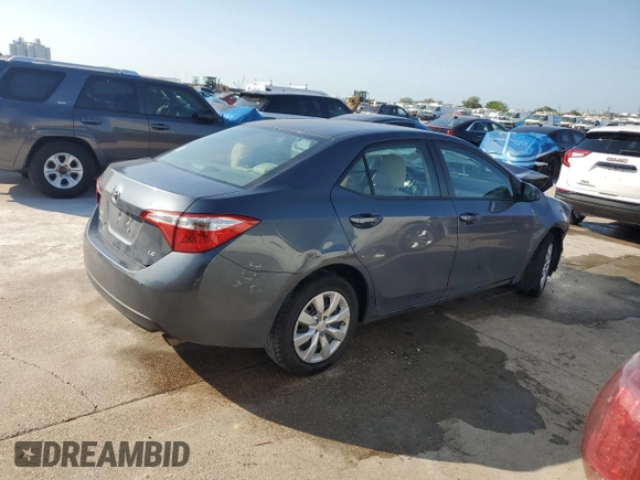 2016 Toyota Corolla L with VIN 5YFBURHE2GP564749, listed as a Copart auction lot 53319235 with Not Provided miles and Salvage Title. Bid and sale history available at DreamBid. Image 3.