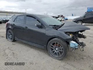 2013 Mazda 3 Mazdaspeed3 Touring with VIN JM1BL1L33D1836641, listed as a Copart auction lot 43029005 with Not provided miles and Salvage title. Bid and sale history available at DreamBid. Image 4.