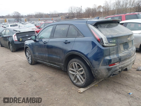 2020 Cadillac XT4 AWD Sport with VIN 1GYFZFR48LF101467, listed as a IAAI auction lot 41113381 with 72,841 mi miles and . Bid and sale history available at DreamBid. Image 3.