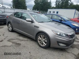 2013 Kia Optima EX with VIN 5XXGN4A77DG254604, listed as a Copart auction lot 62791005 with 183,550 mi miles and Clean title. Bid and sale history available at DreamBid. Image 4.