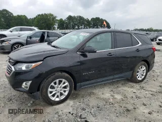 2018 Chevrolet Equinox LT with VIN 2GNAXJEV0J6340923, listed as a Copart auction lot 59793185 with 102,992 mi miles and Salvage title. Bid and sale history available at DreamBid. Image 1.
