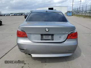 2006 BMW 5 Series 530xi with VIN WBANF73546CG68265, listed as a Copart auction lot 51184425 with 194,170 mi miles and Salvage Title. Bid and sale history available at DreamBid. Image 6.