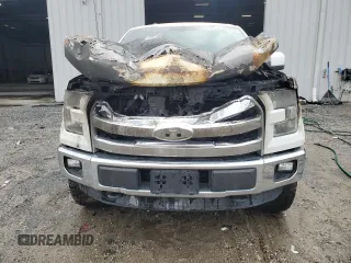 2015 Ford F-150 XLT with VIN 1FTEW1EG9FFB30252, listed as a Copart auction lot 46334915 with Not provided miles and Salvage title. Bid and sale history available at DreamBid. Image 5.