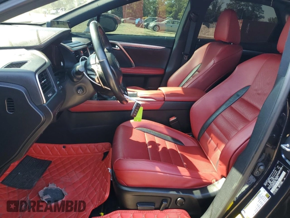 2021 Lexus RX 350 F Sport with VIN 2T2SZMDA7MC281200, listed as a Copart auction lot 70536394 with 42,490 mi miles and Salvage title. Bid and sale history available at DreamBid. Image 7.