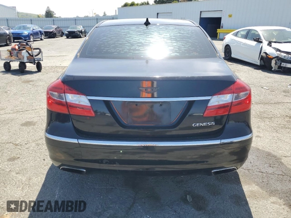 2012 Hyundai Genesis 3.8L z VIN KMHGC4DD2CU162621, wystawiony jako Copart lot #57342995 z przebiegiem 192 377 mil mil oraz Szkody całkowita. Historia ofert i sprzedaży dostępna na DreamBid. Obrazek 6.
