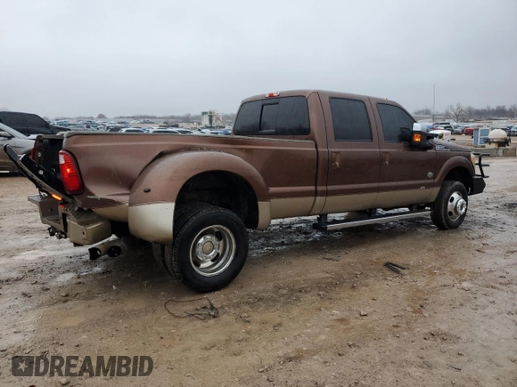 2012 Ford F-350 XL with VIN 1FT8W3DT8CEA79884, listed as a Copart auction lot 42597905 with 256,009 mi miles and Salvage Title. Bid and sale history available at DreamBid. Image 3.