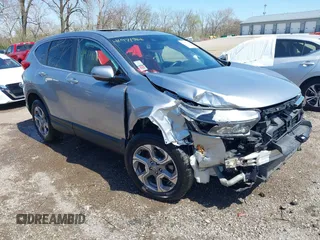 2019 Honda CR-V EX-L with VIN 7FARW2H84KE059010, listed as a IAAI auction lot 41971966 with 52,075 mi miles and . Bid and sale history available at carsss.com. Image 1.