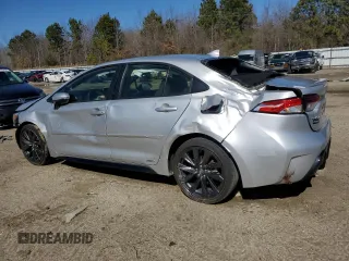 2023 Toyota Corolla Hybrid LE with VIN JTDBDMHE4P3004324, listed as a Copart auction lot 46829305 with 32,944 mi miles and Salvage Title. Bid and sale history available at carsss.com. Image 2.