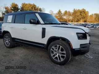 2023 Land Rover Defender X-Dynamic SE with VIN SALE2EEU8P2212323, listed as a Copart auction lot 88882675 with 15,286 mi miles and Salvage Title. Bid and sale history available at DreamBid. Image 4.