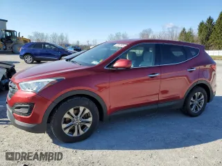 2014 Hyundai Santa Fe Sport with VIN 5XYZTDLB4EG185156, listed as a Copart auction lot 52867825 with 114,515 mi miles and Clean Title. Bid and sale history available at carsss.com. Image 1.