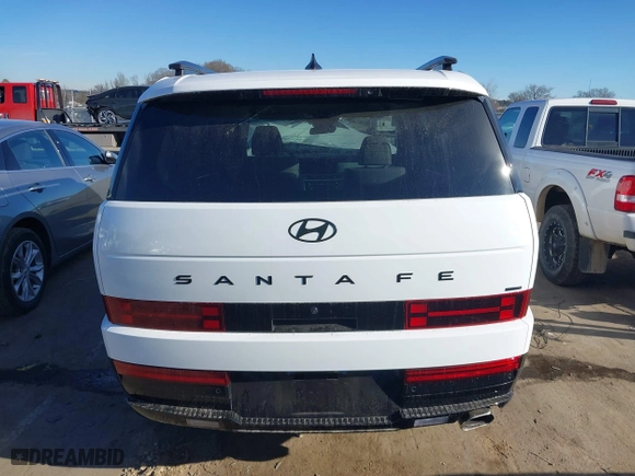2024 Hyundai Santa Fe Calligraphy with VIN 5NMP5DGL5RH008907, listed as a IAAI auction lot 41451681 with 6,159 mi miles. Bid and sale history available at carsss.com. Image 16.