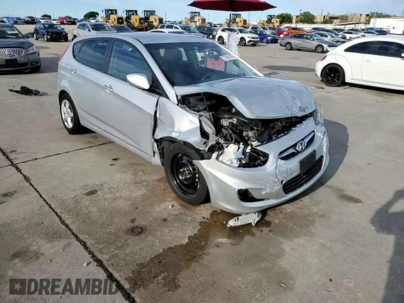 2012 Hyundai Accent GS with VIN KMHCT5AE8CU031209, listed as a Copart auction lot 57881945 with 126,756 mi miles and Salvage title. Bid and sale history available at DreamBid. Image 15.