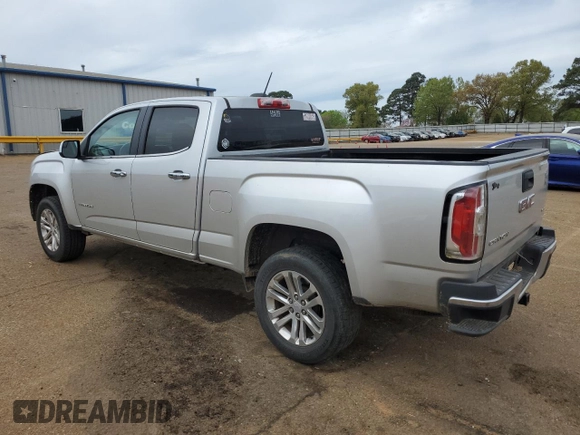 2015 GMC Canyon 2WD SLT with VIN 1GTG5CE32F1126691, listed as a Copart auction lot 51075015 with 111,400 mi miles and Salvage Title. Bid and sale history available at carsss.com. Image 2.