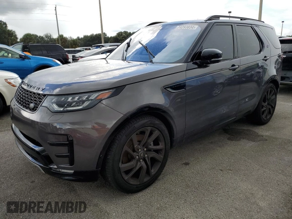 2017 Land Rover Discovery HSE with VIN SALRRBBV9HA041825, listed as a Copart auction lot 74293834 with Not Provided miles and Non Repairable. Bid and sale history available at carsss.com. Image 1.