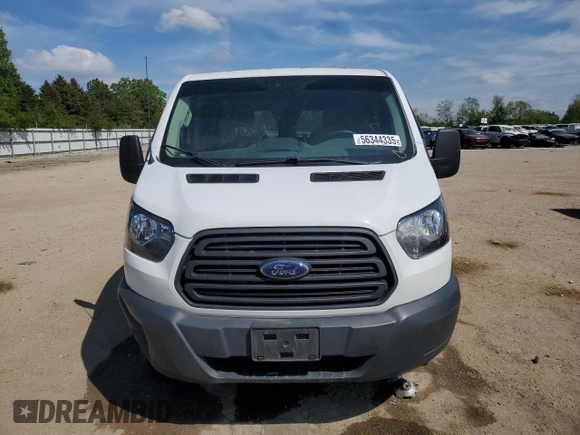 2018 Ford Transit with VIN 1FTYE1YM1JKB54420, listed as a Copart auction lot 56344335 with 98,704 mi miles and Salvage title. Bid and sale history available at DreamBid. Image 5.