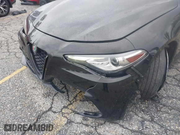 2019 Alfa Romeo Giulia z VIN ZARFAMAN5K7621548, wystawiony jako IAAI lot #41744662 z przebiegiem 63 759 mil mil oraz . Historia ofert i sprzedaży dostępna na DreamBid. Obrazek 6.