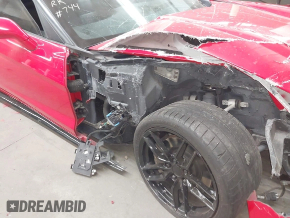 2012 Chevrolet Corvette 1LT with VIN 1G1YE2DW1C5101501, listed as a IAAI auction lot 41945109 with Not provided miles and . Bid and sale history available at DreamBid. Image 6.