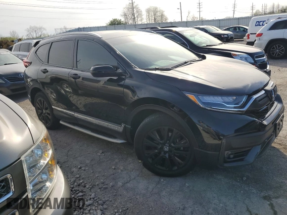 2022 Honda CR-V Touring with VIN 7FARW2H92NE021028, listed as a Copart auction lot 48948274 with 49,569 mi miles and Salvage Title. Bid and sale history available at carsss.com. Image 4.