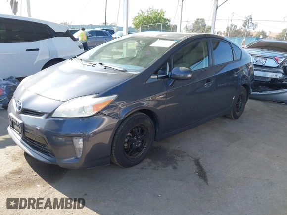 2014 Toyota Prius Four with VIN JTDKN3DUXE1771415, listed as a IAAI auction lot 42066546 with 218,535 mi miles. Bid and sale history available at carsss.com. Image 17.