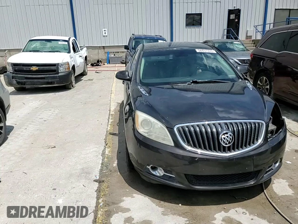 2012 Buick Verano Group with VIN 1G4PS5SK8C4190076, listed as a Copart auction lot 58431335 with 164,395 mi miles and Salvage title. Bid and sale history available at DreamBid. Image 14.
