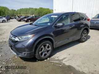 2017 Honda CR-V EX with VIN 2HKRW2H51HH616578, listed as a Copart auction lot 55358265 with 186,387 mi miles and Clean Title. Bid and sale history available at carsss.com. Image 1.