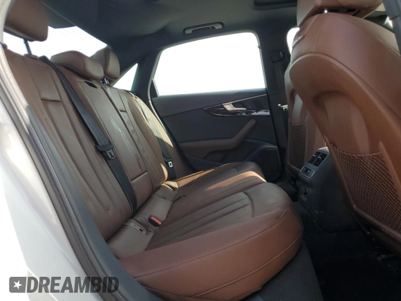2018 Audi A4 Premium Plus с VIN WAUENAF4XJN016666, выставлен на аукционе Copart как лот 59632145 с пробегом Не указан миль и Чистый • Clean title. История ставок и продаж доступна на DreamBid. Изображение 10.