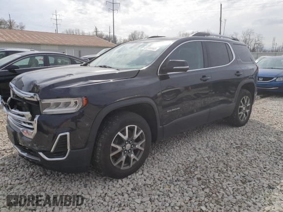 2020 GMC Acadia SLE z VIN 1GKKNRLS6LZ184621, wystawiony jako Copart lot #48518965 z przebiegiem 72 267 mil mil oraz Szkoda całkowita • Salvage title. Historia ofert i sprzedaży dostępna na DreamBid. Obrazek 1.