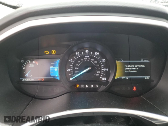 2019 Ford Edge SEL with VIN 2FMPK4J9XKBC71612, listed as a Copart auction lot 81062624 with 68,965 mi miles and Clean Title. Bid and sale history available at carsss.com. Image 9.