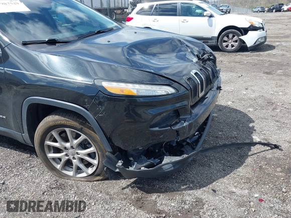 2014 Jeep Cherokee Latitude with VIN 1C4PJMCS8EW257959, listed as a IAAI auction lot 41987529 with 124,749 mi miles. Bid and sale history available at carsss.com. Image 19.