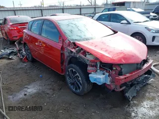 2016 Scion iM with VIN JTNKARJE6GJ501687, listed as a IAAI auction lot 41570061 with 89,205 mi miles. Bid and sale history available at carsss.com. Image 1.