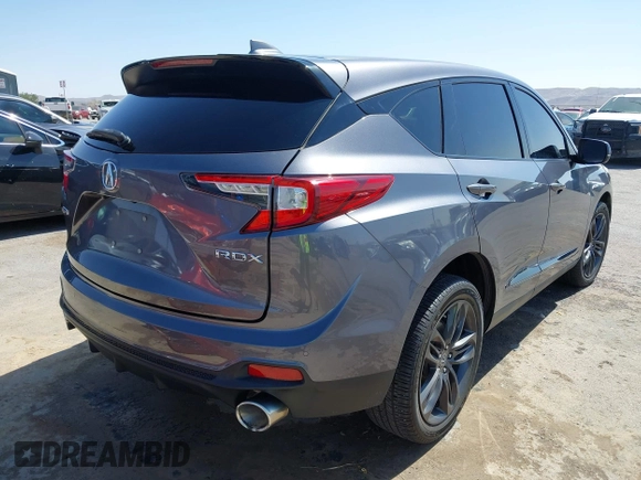 2021 Acura RDX w/A-Spec Package с VIN 5J8TC1H6XML019826, выставлен на аукционе IAAI как лот 42309193 с пробегом 99 354 миль миль и . История ставок и продаж доступна на DreamBid. Изображение 4.
