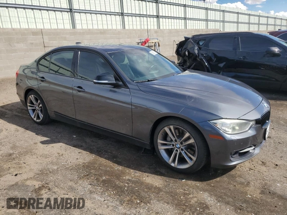 2013 BMW 3 Series 335i xDrive with VIN WBA3B9C55DF140791, listed as a Copart auction lot 56216555 with 135,095 mi miles and Salvage title. Bid and sale history available at DreamBid. Image 4.