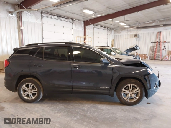 2019 GMC Terrain SLE with VIN 3GKALMEV3KL149956, listed as a IAAI auction lot 41797443 with 53,891 mi miles. Bid and sale history available at carsss.com. Image 13.