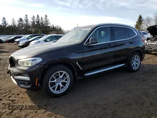 2020 BMW X3 xDrive30i with VIN 5UXTY5C09L9B72382, listed as a Copart auction lot 46698735 with 112,118 mi miles and Clean Title. Bid and sale history available at DreamBid. Image 1.