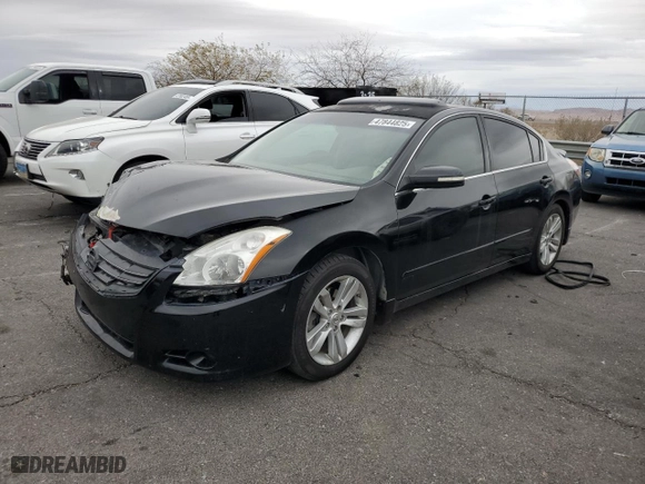 2012 Nissan Altima 3.5 SR with VIN 1N4BL2APXCC177557, listed as a Copart auction lot 47844825 with 185,809 mi miles and Salvage Title. Bid and sale history available at carsss.com. Image 1.