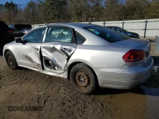 2014 Volkswagen Passat S w/Nav with VIN 1VWAP7A36EC019494, listed as a Copart auction lot 41654365 with 95,322 mi miles and Salvage Title. Bid and sale history available at carsss.com. Image 2.