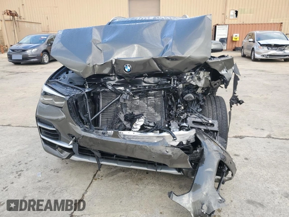 2023 BMW X5 sDrive40i with VIN 5UXCR4C07P9N73360, listed as a Copart auction lot 51128055 with Not provided miles and Salvage title. Bid and sale history available at DreamBid. Image 5.
