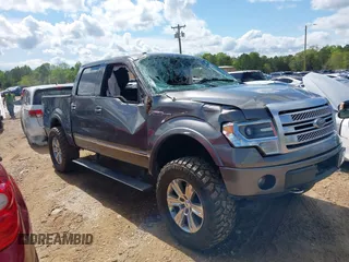 2013 Ford F-150 XL with VIN 1FTFW1ET7DFC35192, listed as a IAAI auction lot 42005378 with 146,617 mi miles. Bid and sale history available at carsss.com. Image 1.