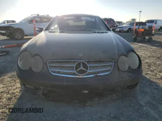 2005 Mercedes-Benz SL 55 AMG with VIN WDBSK74FX5F087211, listed as a Copart auction lot 79300514 with Not provided miles and Salvage title. Bid and sale history available at DreamBid. Image 5.